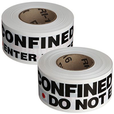 Confined Space Barricade Tape