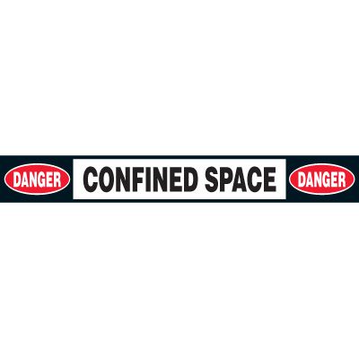 Anti-Slip Confined Space Floor Labels