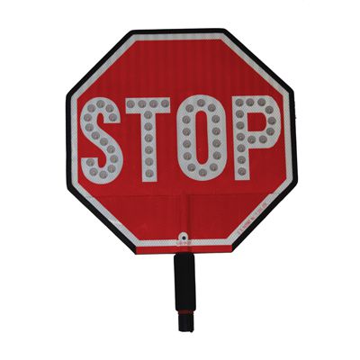 LED High Intensity Stop Sign Paddles