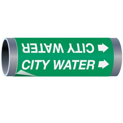 City Water - Ultra-Mark® High Performance Pipe Markers