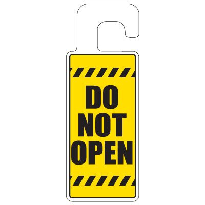 Door Knob Hangers - Do Not Open