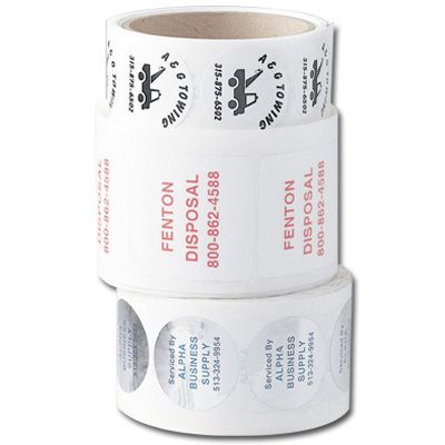 Custom Durable Quick-Ship Roll Form Labels