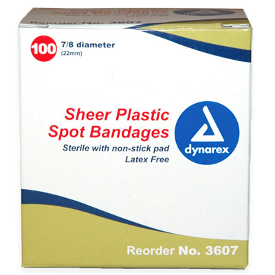 Sheer Spot Bandages  3607