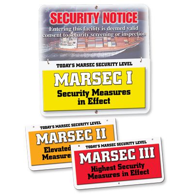 E-Z Flip MARSEC Signs
