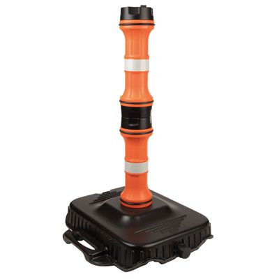 Emedco EasyExtend Safety Barrier - Reflective Post & Base Accessory