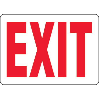 Exit Eco-Friendly Sign