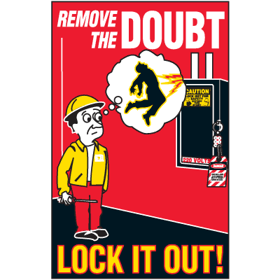 Remove The Doubt Slogan Sign