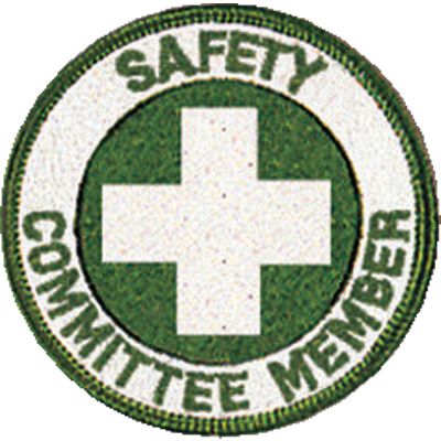 Safety Committee Member Embroidered Patch