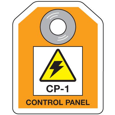 Control Panel Energy Source ID Tag