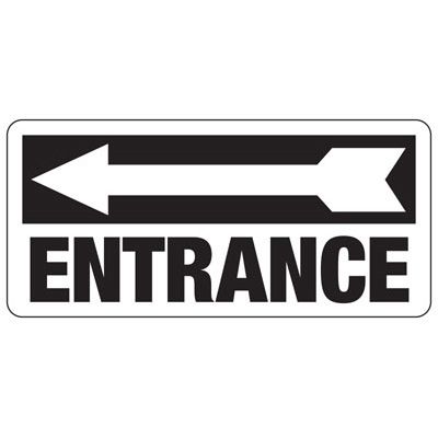 Entrance Safety Sign