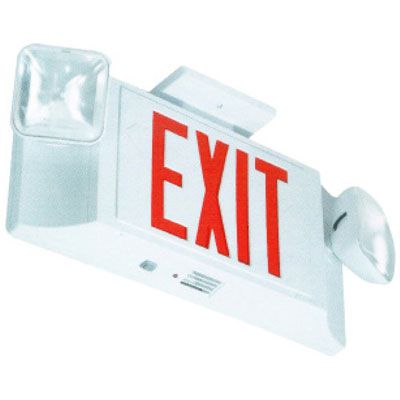 LED Exit/Emergency Light Combination Unit