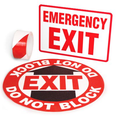 Exit Identification Kits - Emergency Exit
