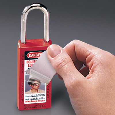 Master Lock® 411  Zenex™ Thermoplastic Safety Padlocks