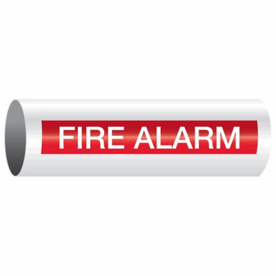 Fire Alarm - Opti-Code® Self-Adhesive Pipe Markers