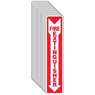 Fire Extinguisher Do Not Block - Sign Value Pack