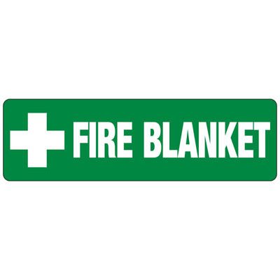 Fire Blanket First Aid Sign