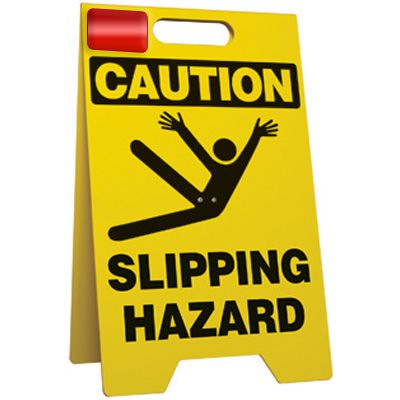 Caution Slipping Hazard Floor Stand