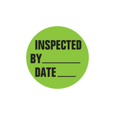 Inventory Inspection Labels
