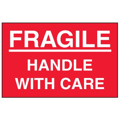 Fragile Labels - Fragile Handle With Care