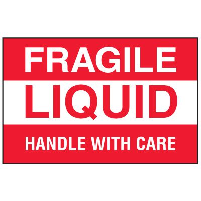 Fragile Labels - Fragile Liquid