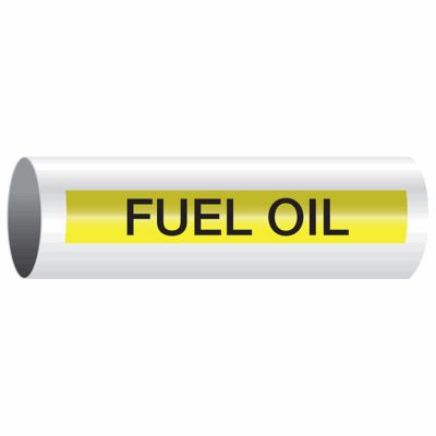 Fuel Oil - Opti-Code® Self-Adhesive Pipe Markers