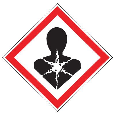 GHS Pictogram Labels On-A-Roll - Health Hazard