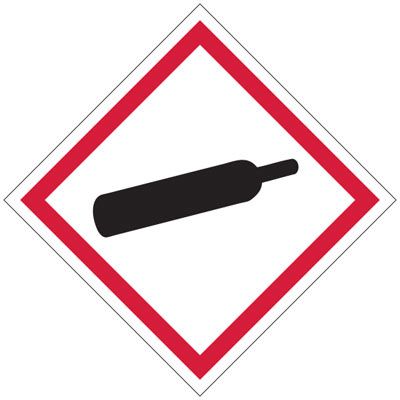 GHS Signs - Compressed Gas