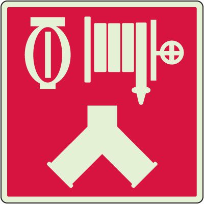 Glow Signs - Automatic Sprinkler & Standpipe Symbol