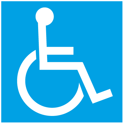 Symbol Of Access Label - Adhesive Backed
