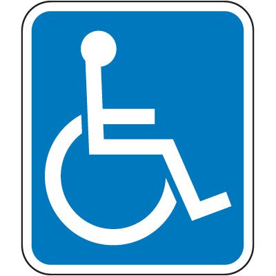 Florida Parking Sign - Handicap Symbol