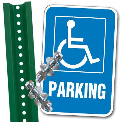 Handicap Parking Sign Kit