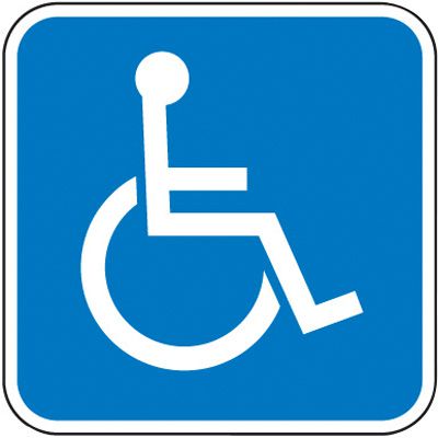 Handicap Signs - Handicap Symbol