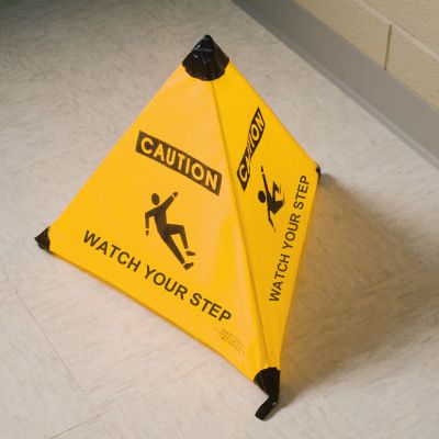 Handycone™ Triangle - Caution Watch Your Step