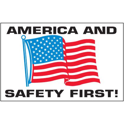 Safety Training Labels - America And Safety First