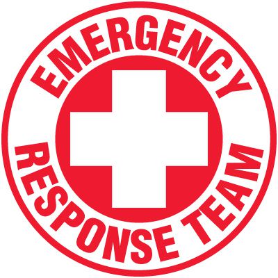 Safety Training Labels - Emergency Response Team