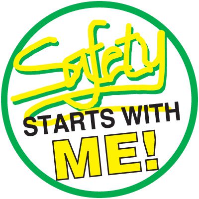 Safety Training Labels - Safety Starts With Me