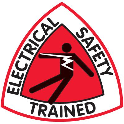 Safety Training Labels - Electrical Safety Trained
