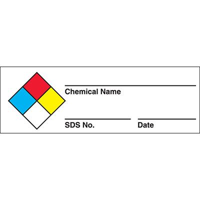 NFPA Diamond Labels-On-A-Roll