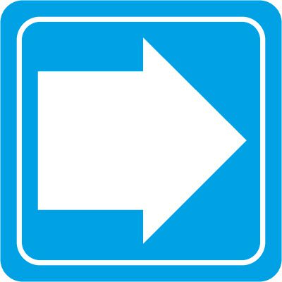 Directional Arrow Decor Signs