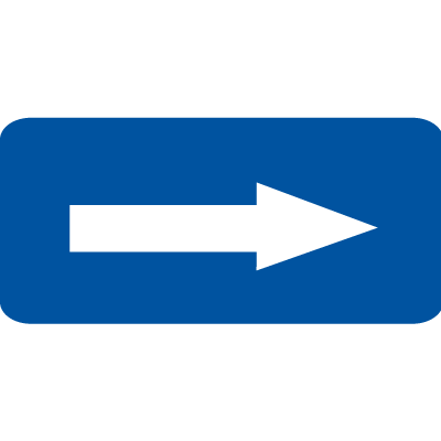 Indoor ADA Signs - Arrow