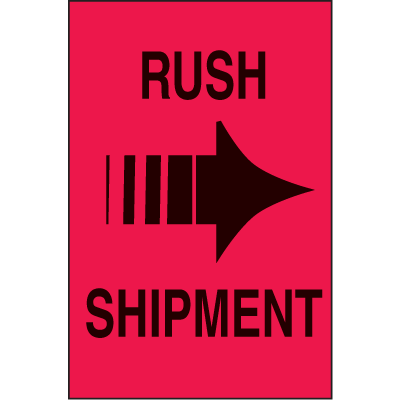 International Shipping Labels - Rush Shipment