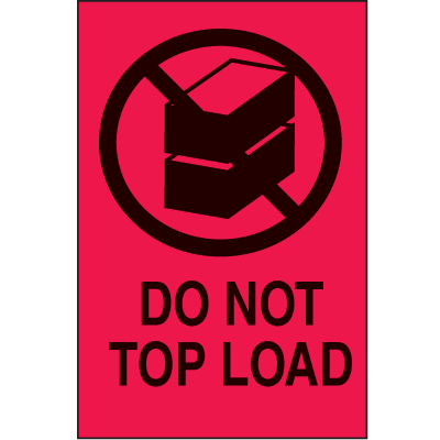 International Shipping Labels - Do Not Top Load