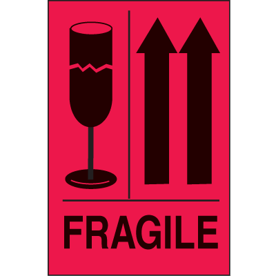 International Shipping Labels - Fragile
