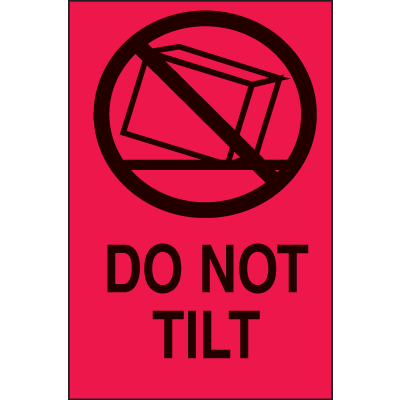 International Shipping Labels- Do Not Tilt