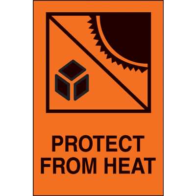 International Shipping Label - Protect From Heat