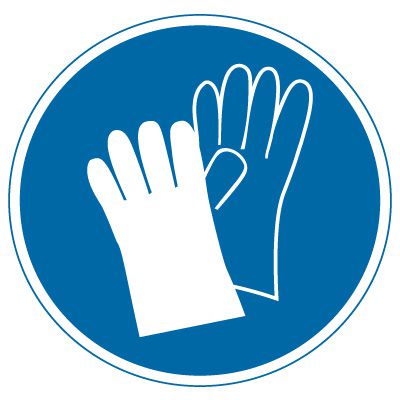 ISO Mandatory Labels - Wear Hand Protection