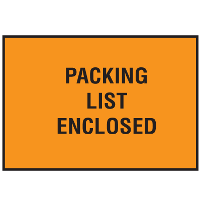 Packing List Envelope - Packing List Enclosed