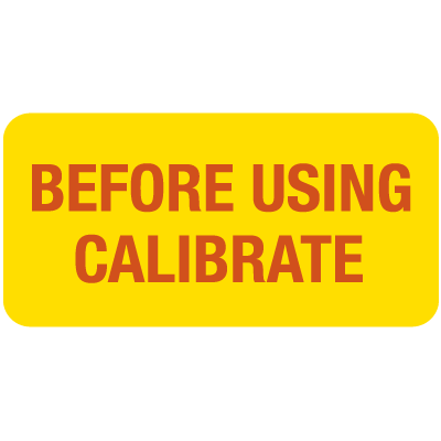 Calibrate ISO 9000 Labels