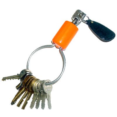 Shackle Key Kop Keyring