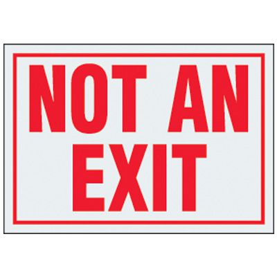Not An Exit Label